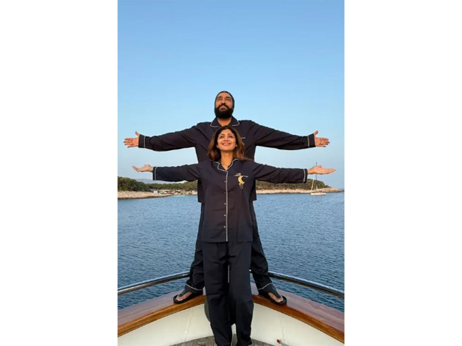 Couple Shilpa Shetty and Raj Kundra (Image source: Shilpa's Instagram)