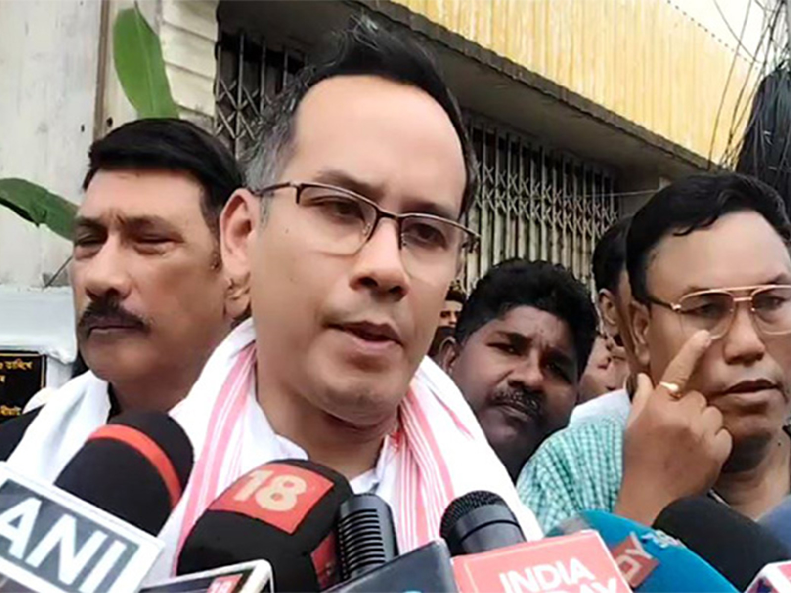 Assam Pradesh Congress Committee (APCC) president Gaurav Gogoi (Photo/ANI)