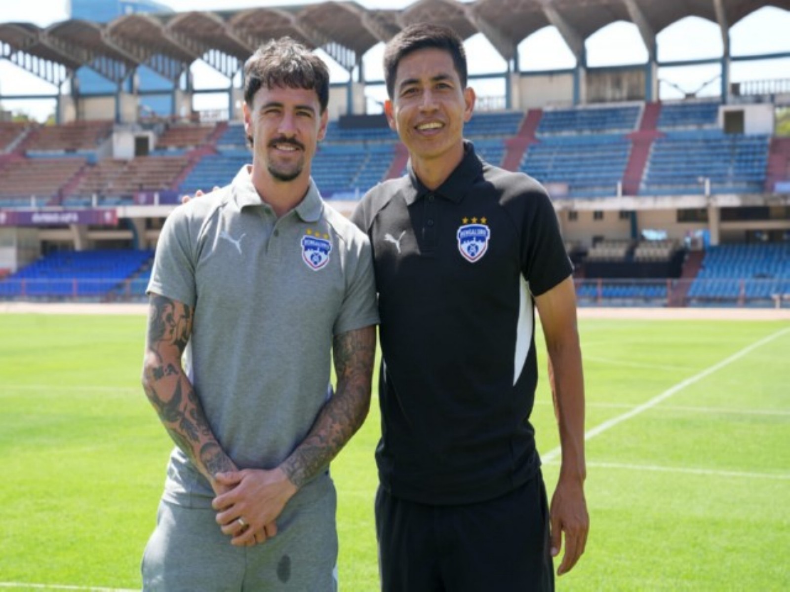 Ryan Williams (L) and Renedy Singh (R) (Photo: Bengaluru FC)