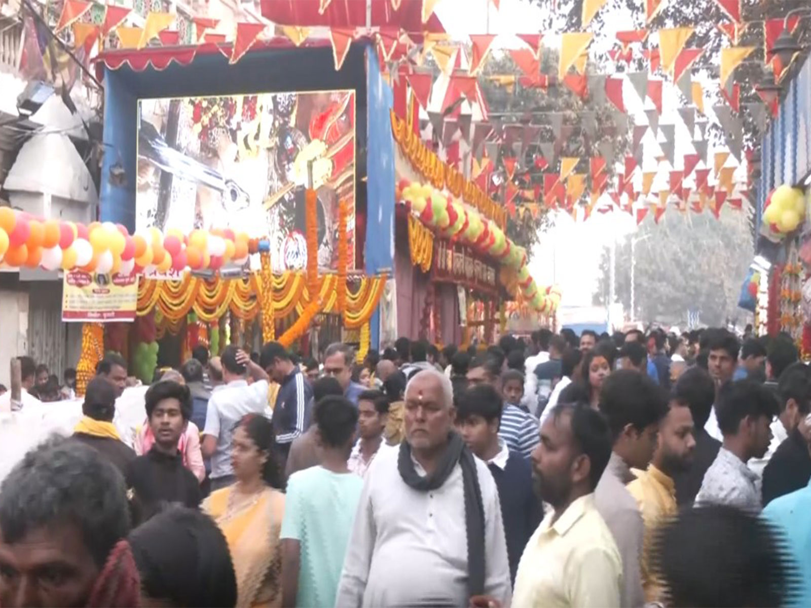 Devotees at Bhootnath Temple in Kolkata on Feb 15, 2026 in Mahashivratri (Photo/ANI)