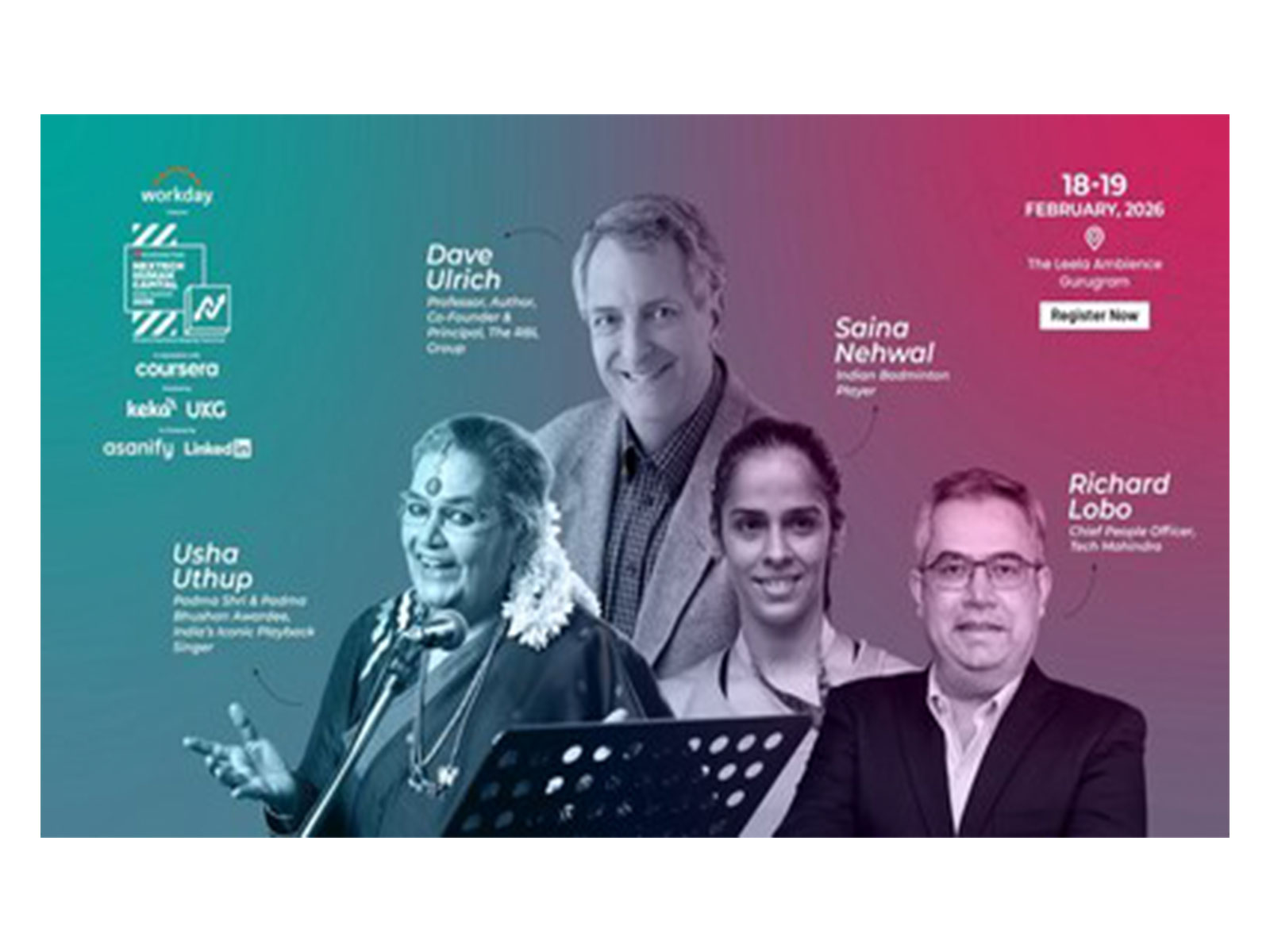Global Icons, CEOs and India's Most Influential HR Leaders on One Stage