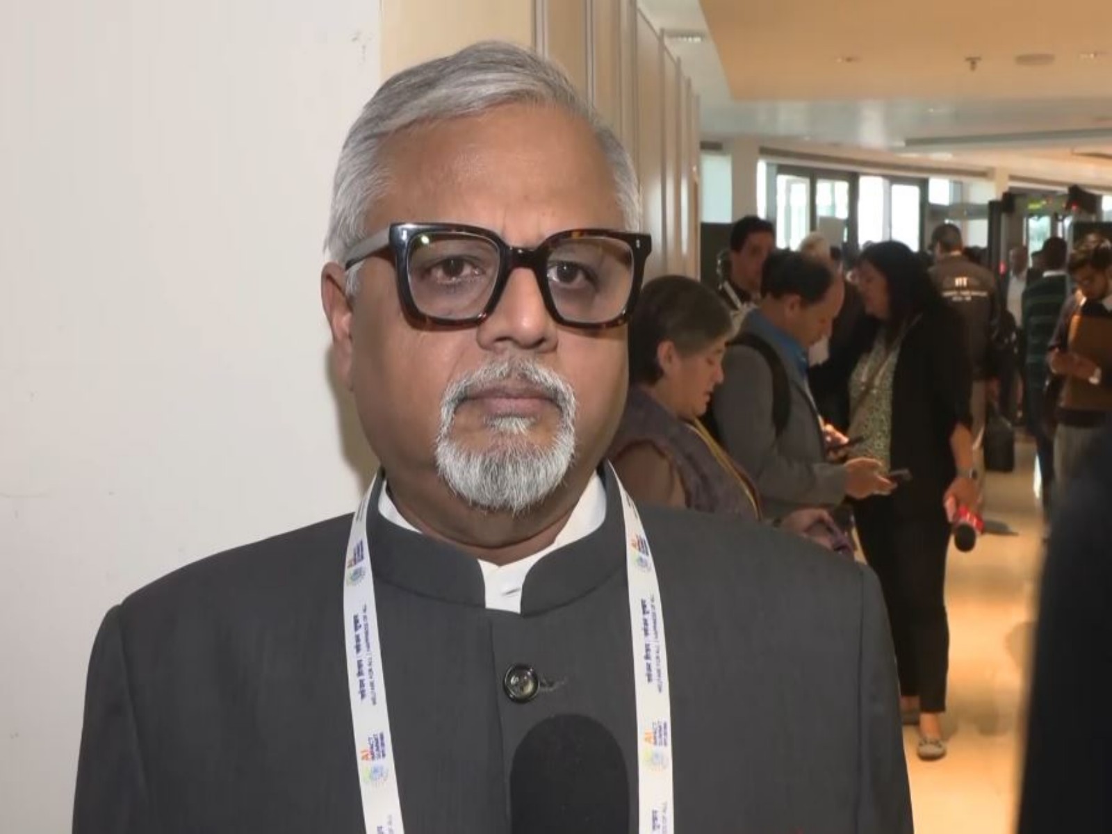 Alok Agrawal, Co-Founder of AI4India (Image: ANI)