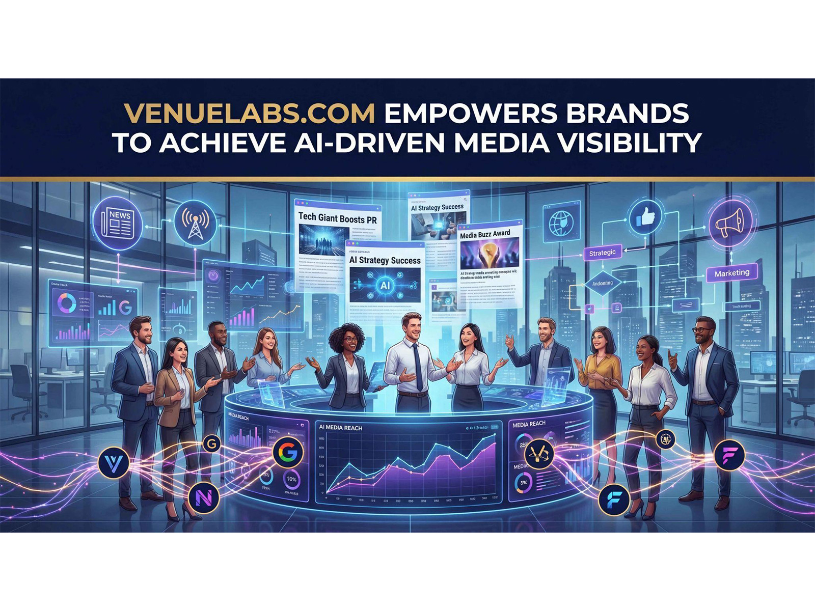 Venuelabs.com Empowers Brands to Achieve AI-Driven Media Visibility Through Strategic PR Campaigns