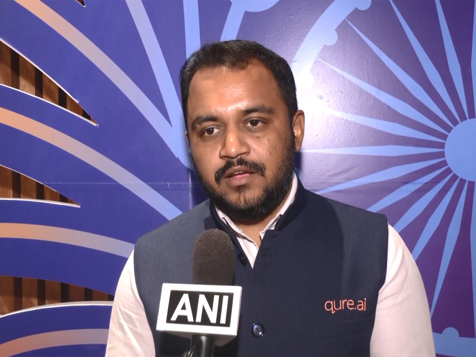 Ankit Modi, Founding Member and Chief Product Officer of Qure.ai. (Photo/ANI)