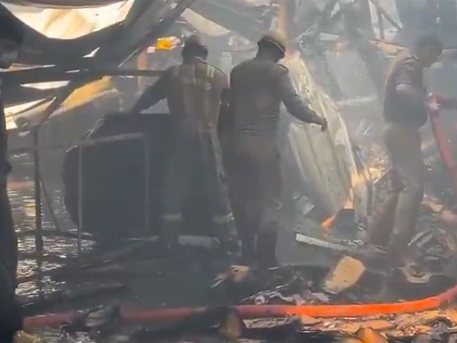 Fire breaks out in two factories in the Sahibabad Industrial Area Site 4