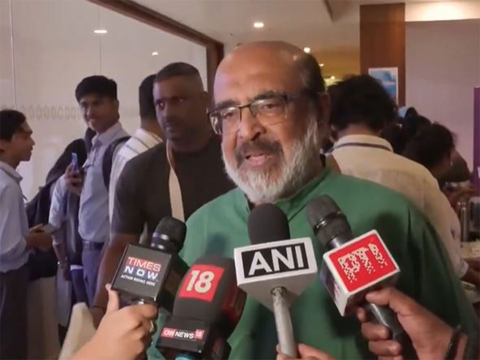  Senior CPI-M leader and former Kerala Former Finance Minister  Thomas Isaac  (Photo/ANI)