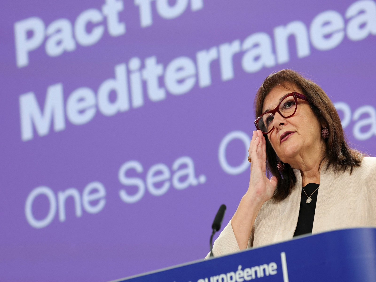 European Commissioner for the Mediterranean, Dubravka Suica (Photo/Reuters)