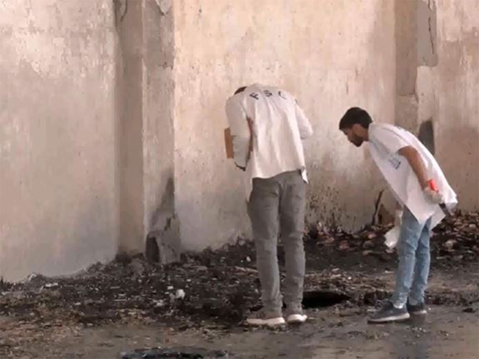  Forensic Science Laboratory (FSL) team has reached a chemical factory in Bhiwadi (Photo/ANI)