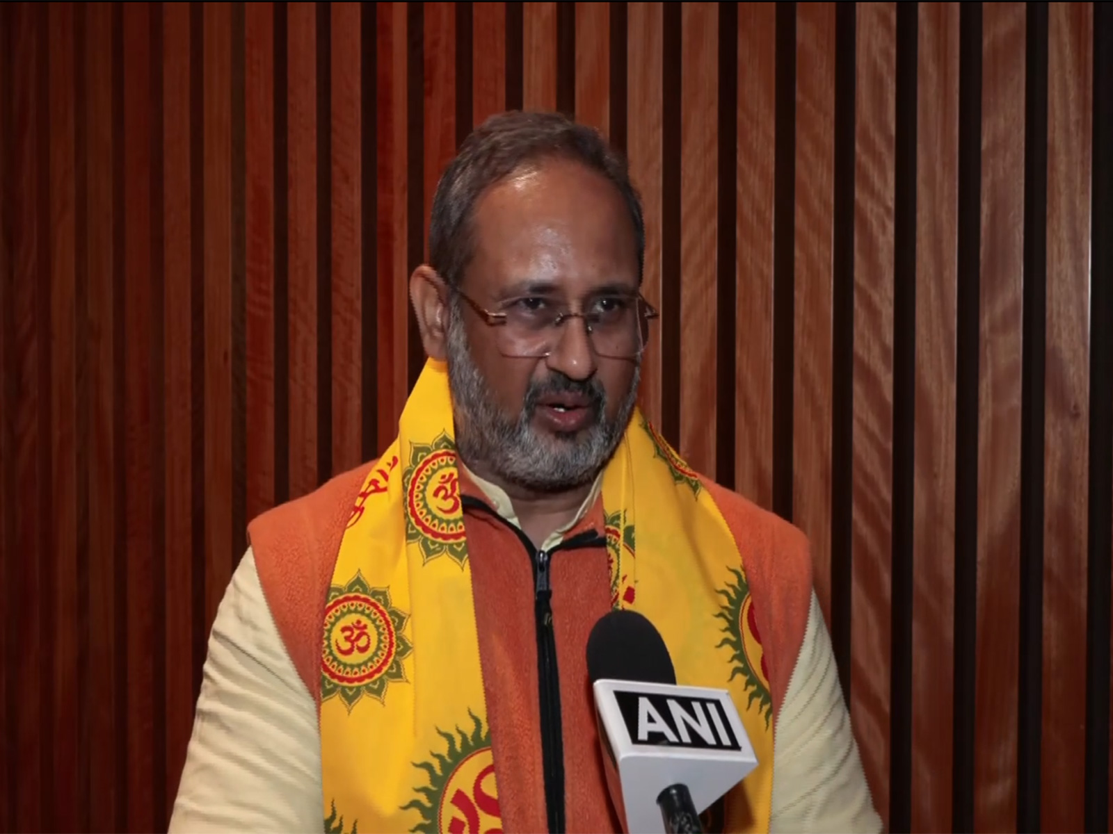 Chinmay Pandya, Pro Vice Chancellor, Dev Sanskriti Vishwavidyalaya (Photo/ANI)