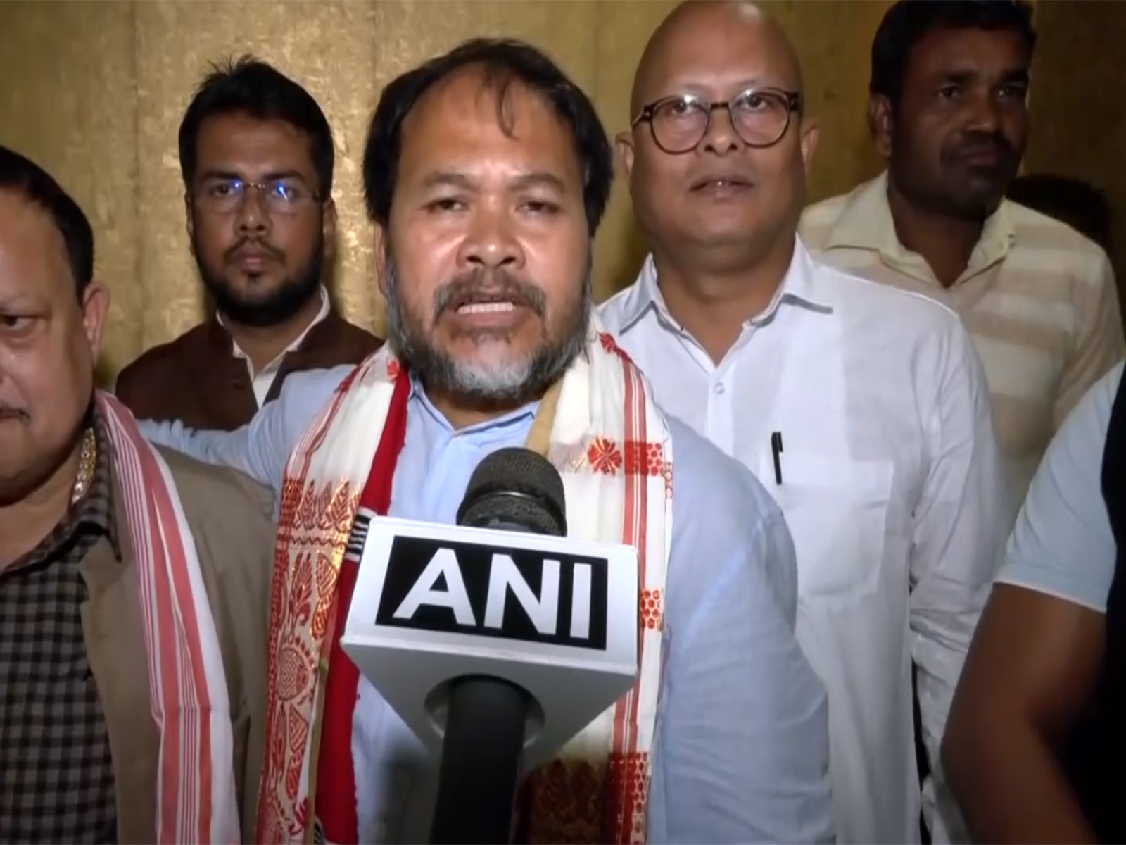 Akhil Gogoi (Raijor Dal President) (Photo/ANI)