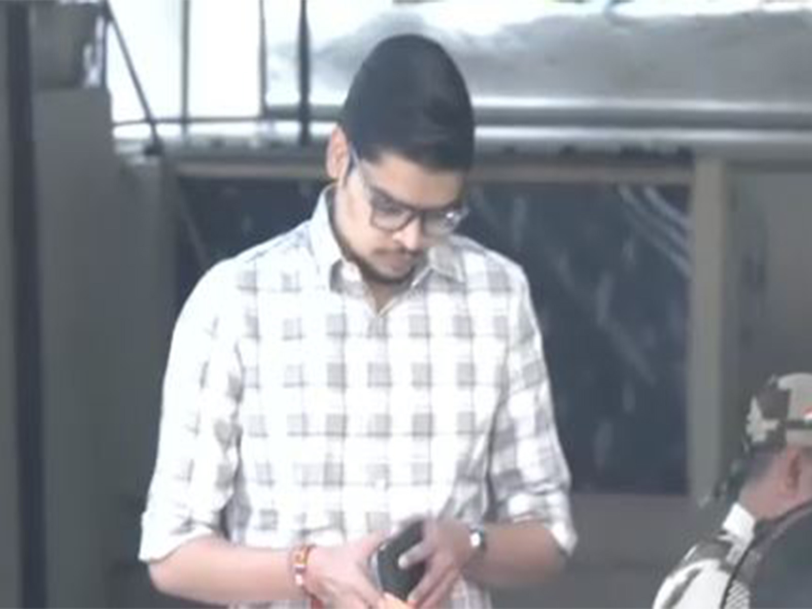 Chennai-based jewellery shop worker, Kalpesh (Photo/ANI)