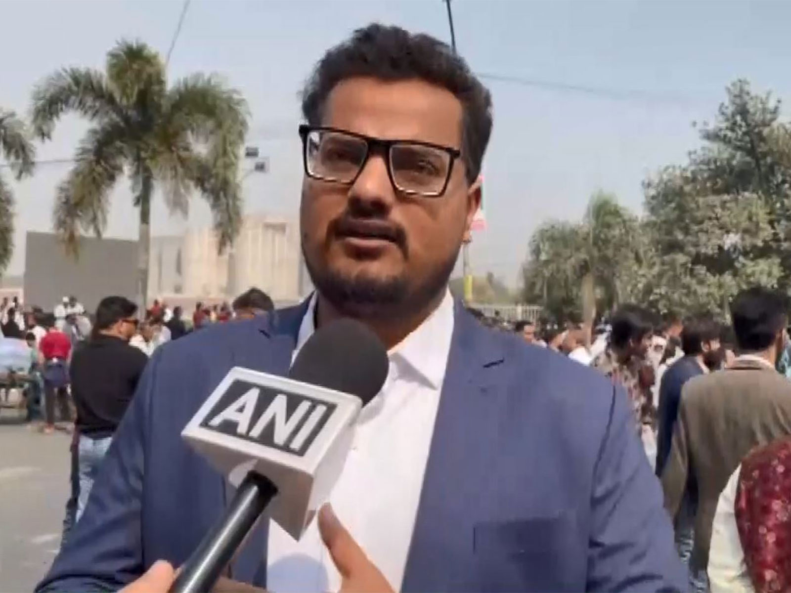 Convener of the Jatiyo Chhatra Samaj expresses optimism over Bangladesh's political transition ahead of Tarique Rahman's swearing-in ceremony in Dhaka. (Photo/ANI)