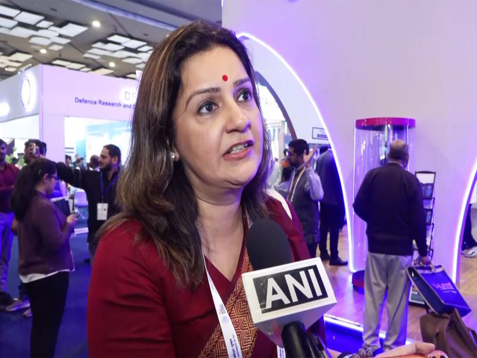 Shiv Sena (UBT) MP Priyanka Chaturvedi (Photo/ANI)