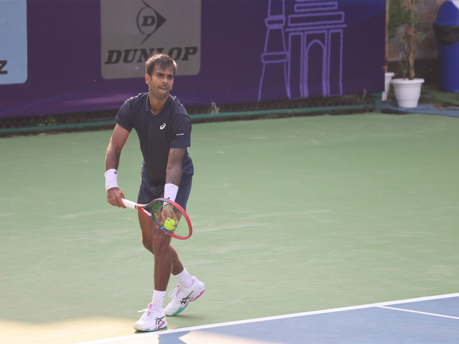 Sumit Nagal. (Photo/ Delhi Open) 