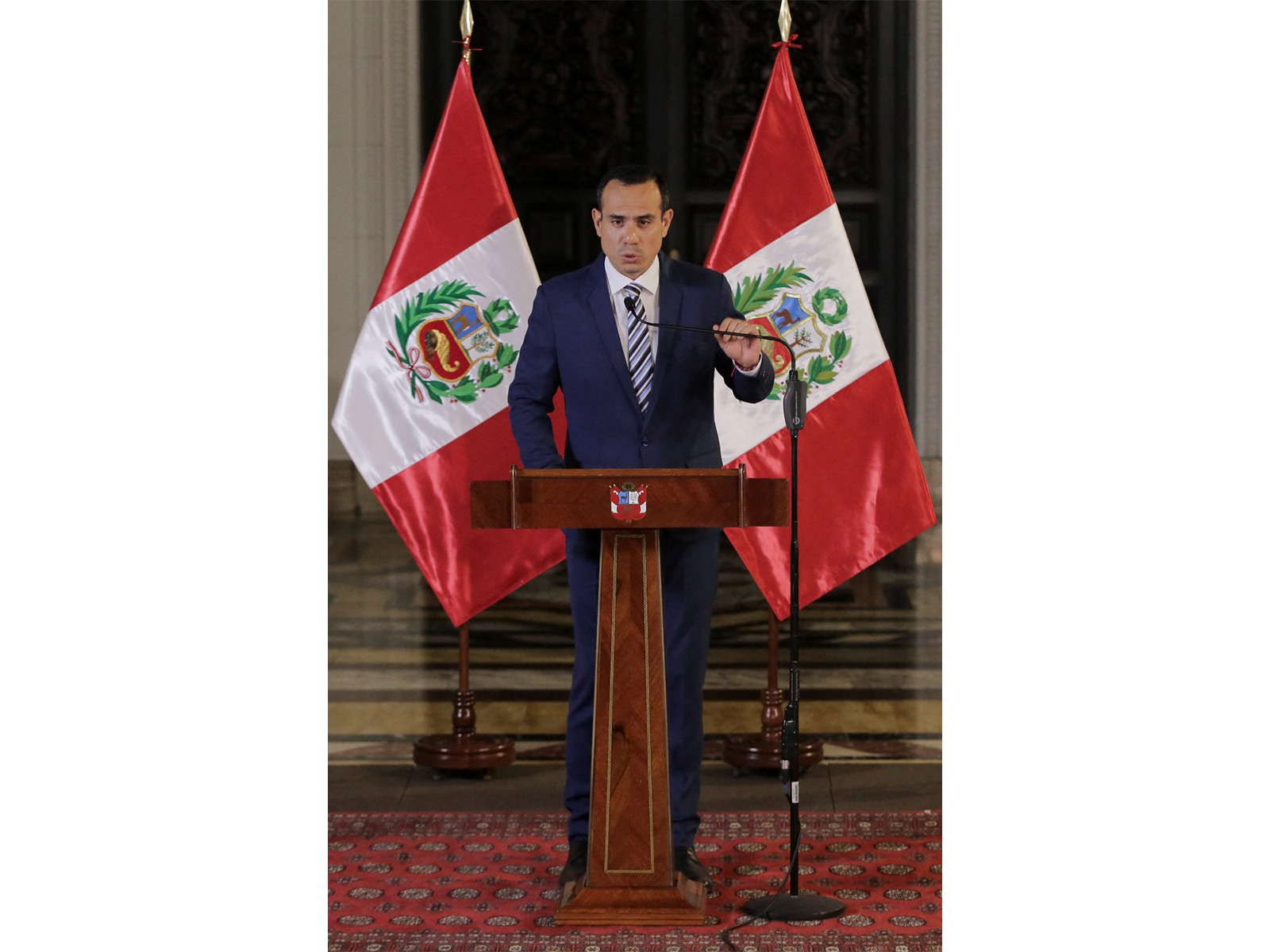 Peruvian Interim President Jose Jeri (Photo/Reuters)