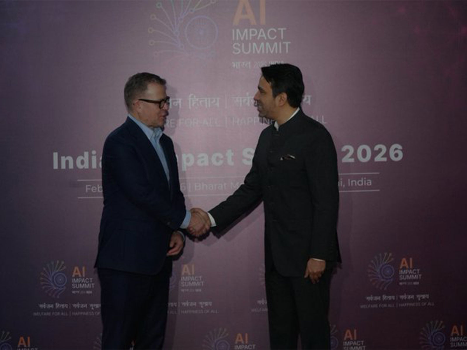 Finland's Prime Minister Petteri Orpo with MoS Skills Development and Entrepreneurship Jayant Singh