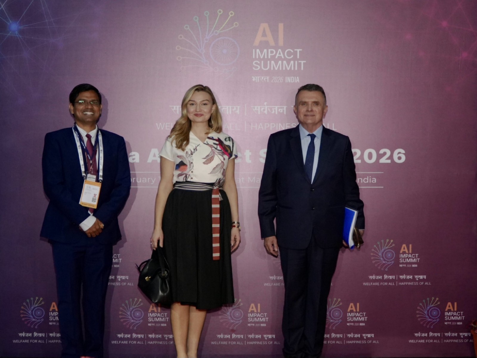 Swedish Deputy PM Ebba Busch arrives in India for AI Summit (Photo/X@MEAIndia)
