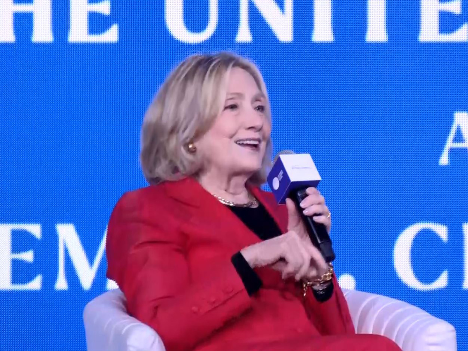 Former US Secretary of State Hillary Clinton (Photo/ANI)