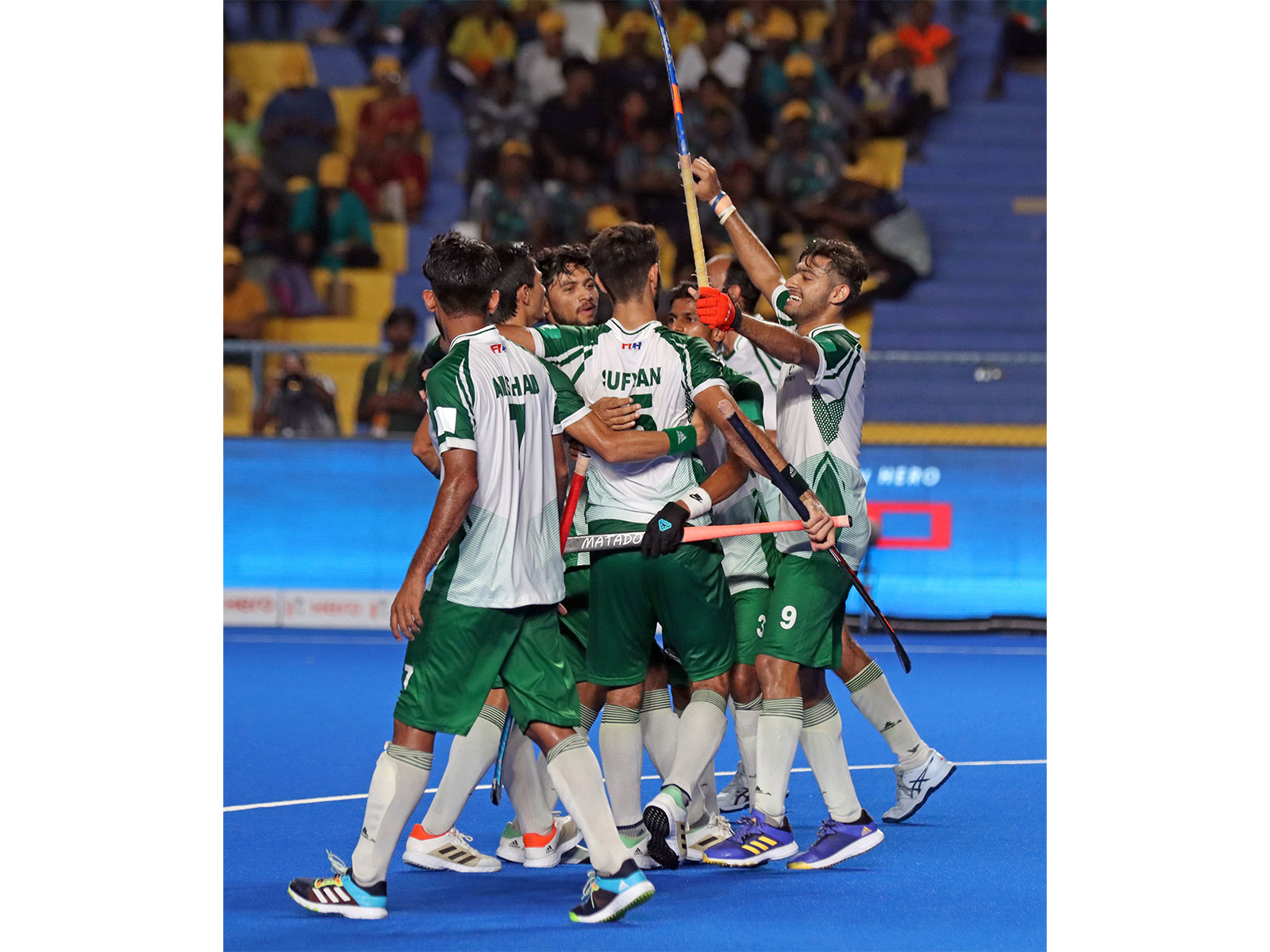 Pakistan hockey team. (Photo: ANI)