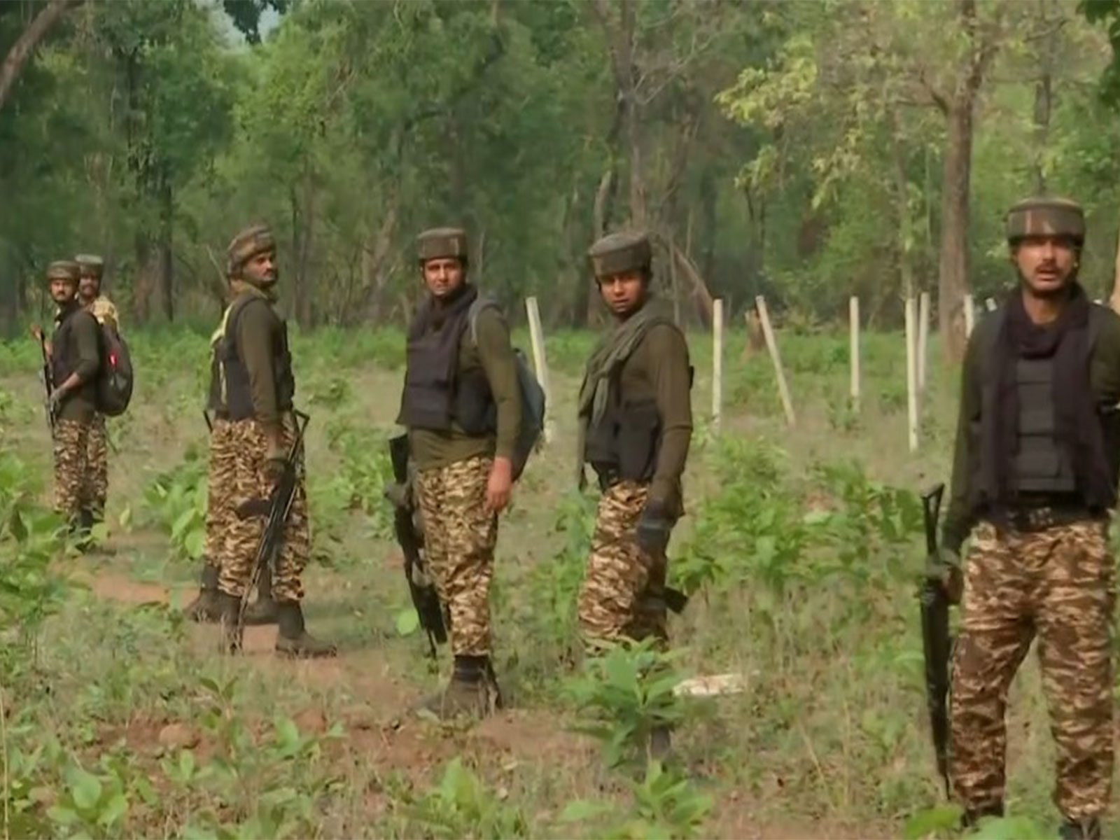 Operation Black Forest, conducted by security forces near Karreguttalu Hill (KGH) at the Chhattisgarh-Telangana border (File Photo/ANI)