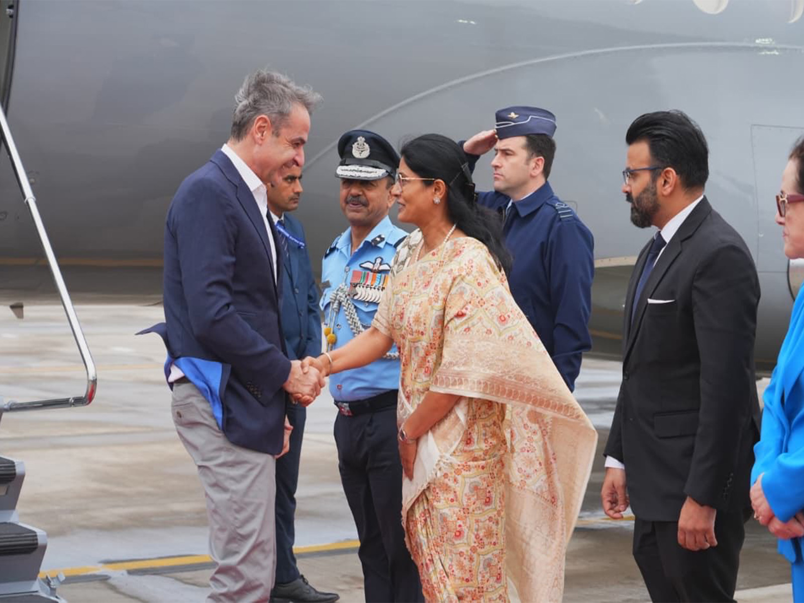 Greek Prime Minister Kyriakos Mitsotakis (Photo: XMEAIndia)