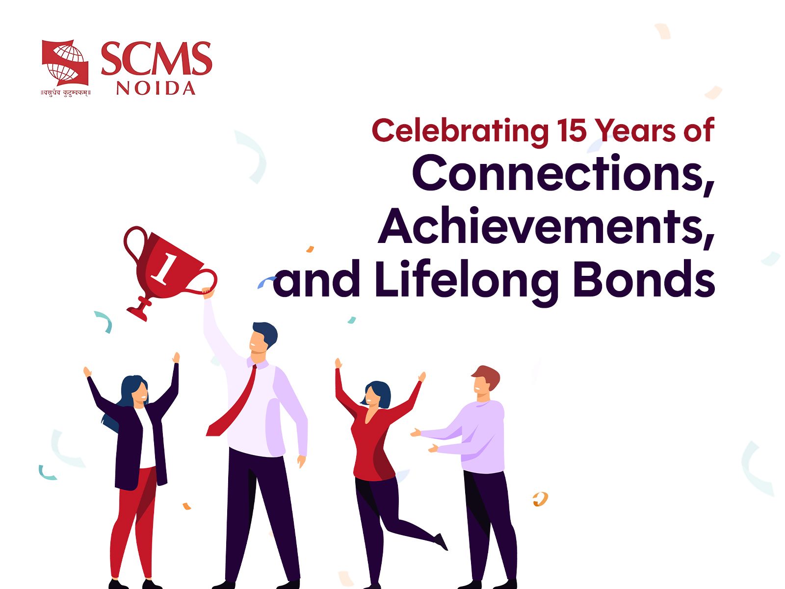 Celebrating Milestones & Memories - SCMS Noida Alumni Meet 2026