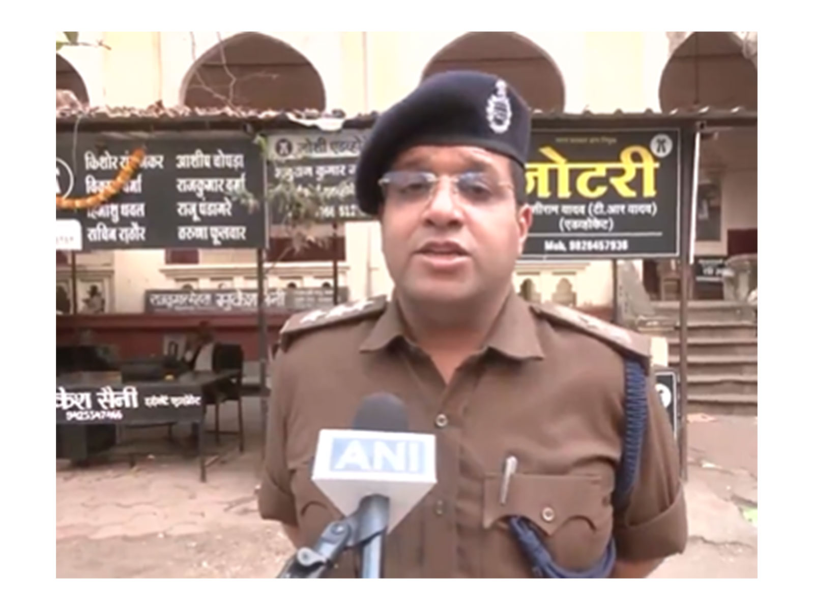 P Dwarkapuri Police Station ACP Shivendu Joshi (Photo/ANI)