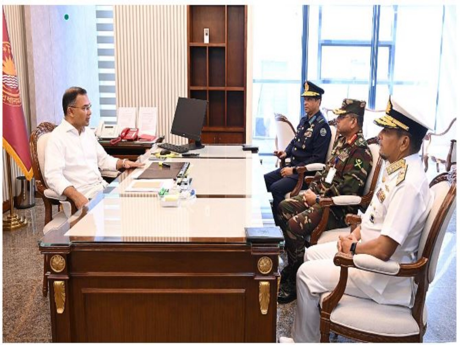 Tarique Rahman, the new Prime Minister of Bangladesh, has outlined his government's 180-day priority plan. (Photo/ANI)