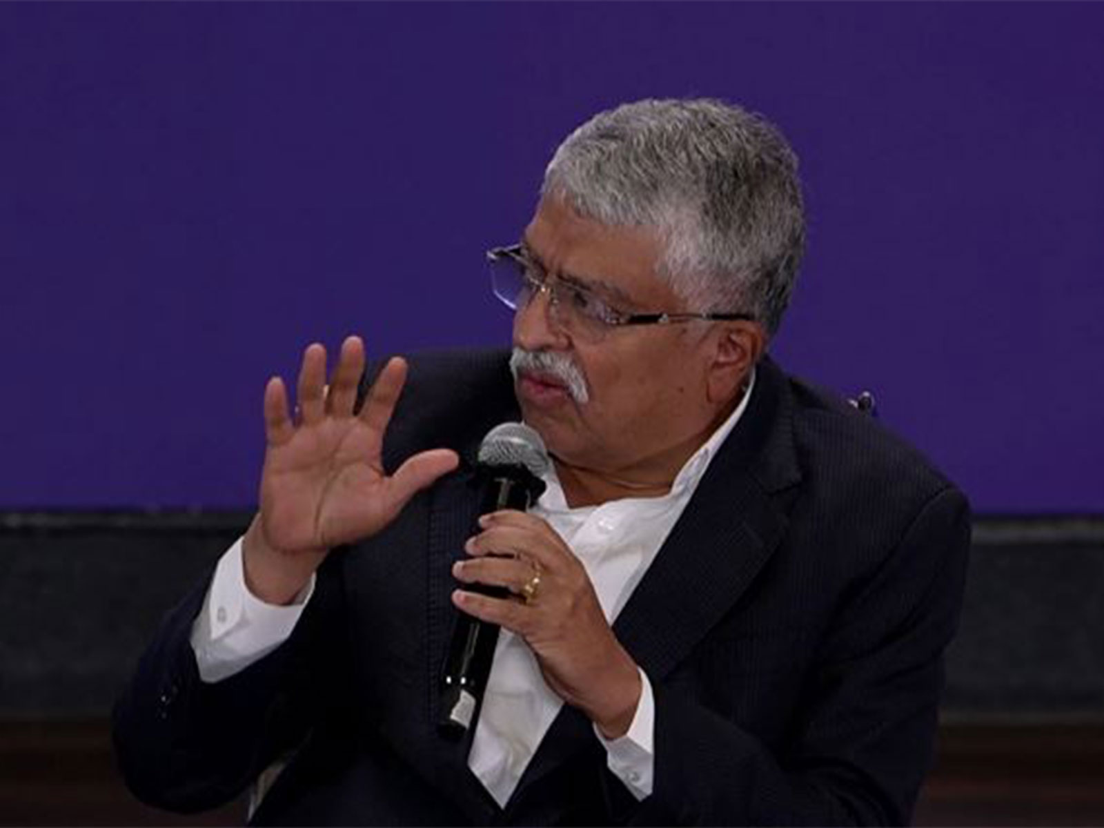 Infosys co-founder Nandan Nilekani (Image: YouTube/IndiaAI)