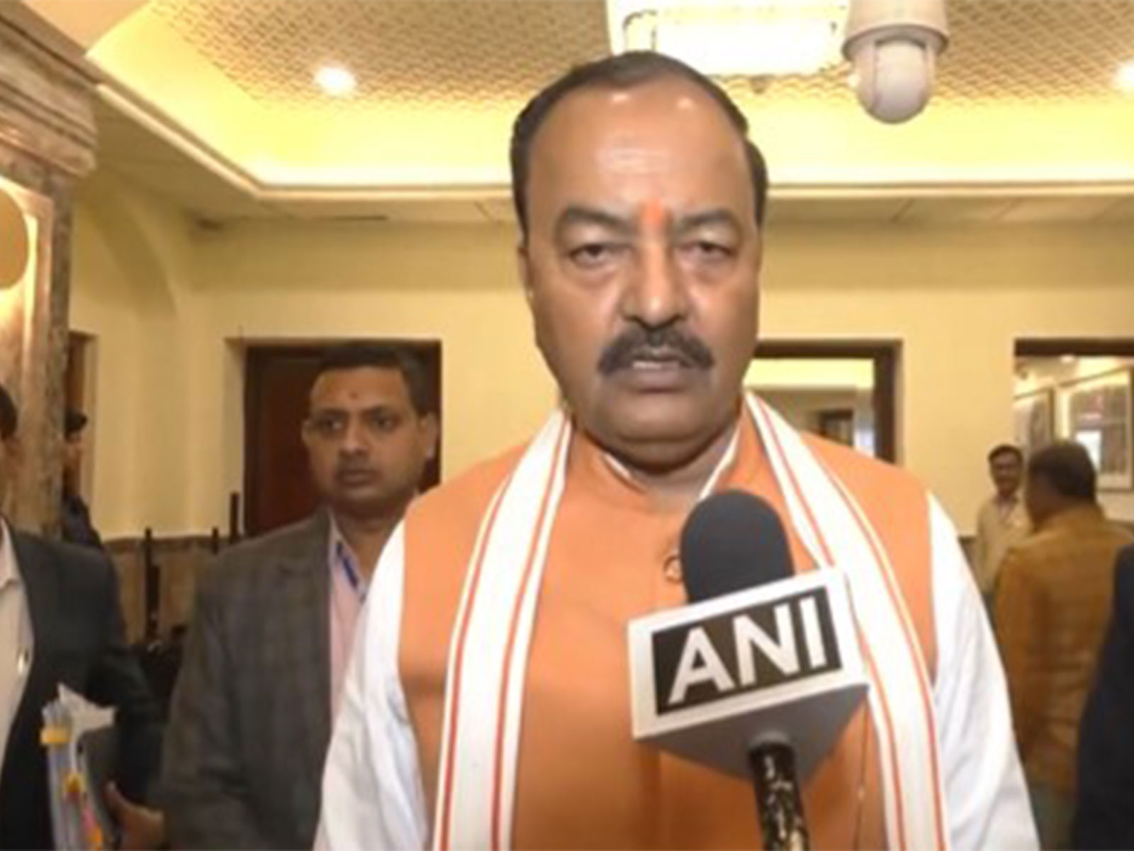 Uttar Pradesh Deputy CM Keshav Prasad Maurya (photo/ANI)
