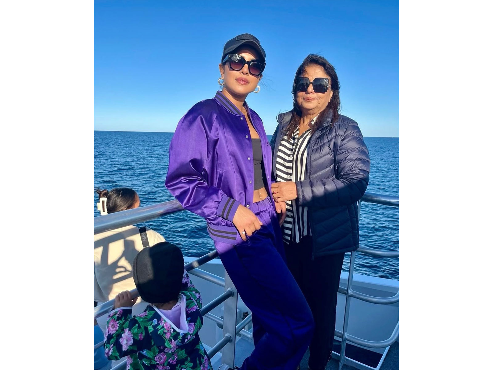 Actor Priyanka Chopra with her mother Madhu Chopra (Image source: Priyanka's Instagram handle)