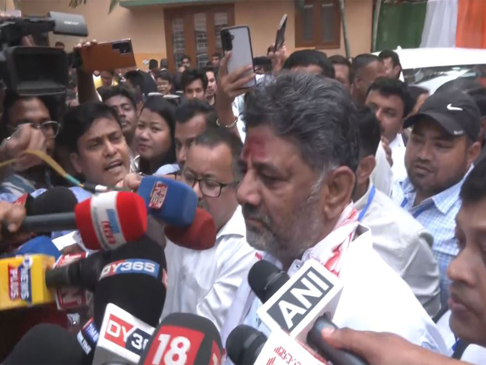 Karnataka Deputy Chief Minister DK Shivakumar (Photo/ANI)