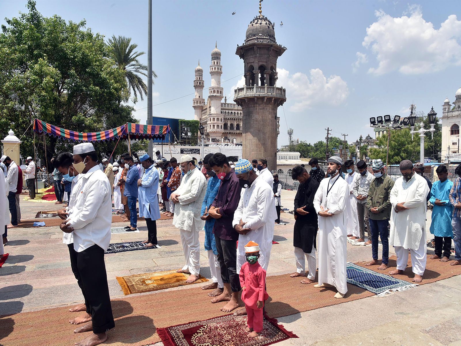 Muslims offering Namaz during the holy month of Ramzan (FIle Photo/ANI)