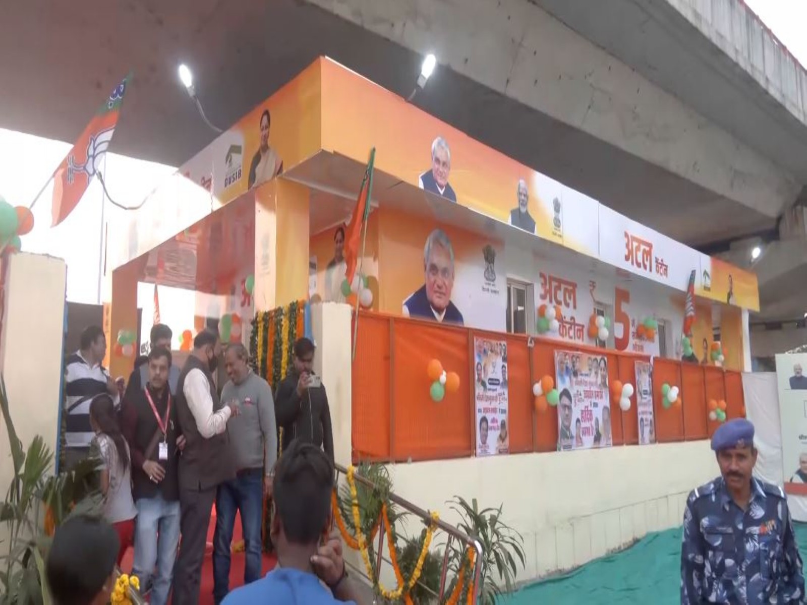 Delhi Government inaugurates new Atal canteens (Photo/ANI)