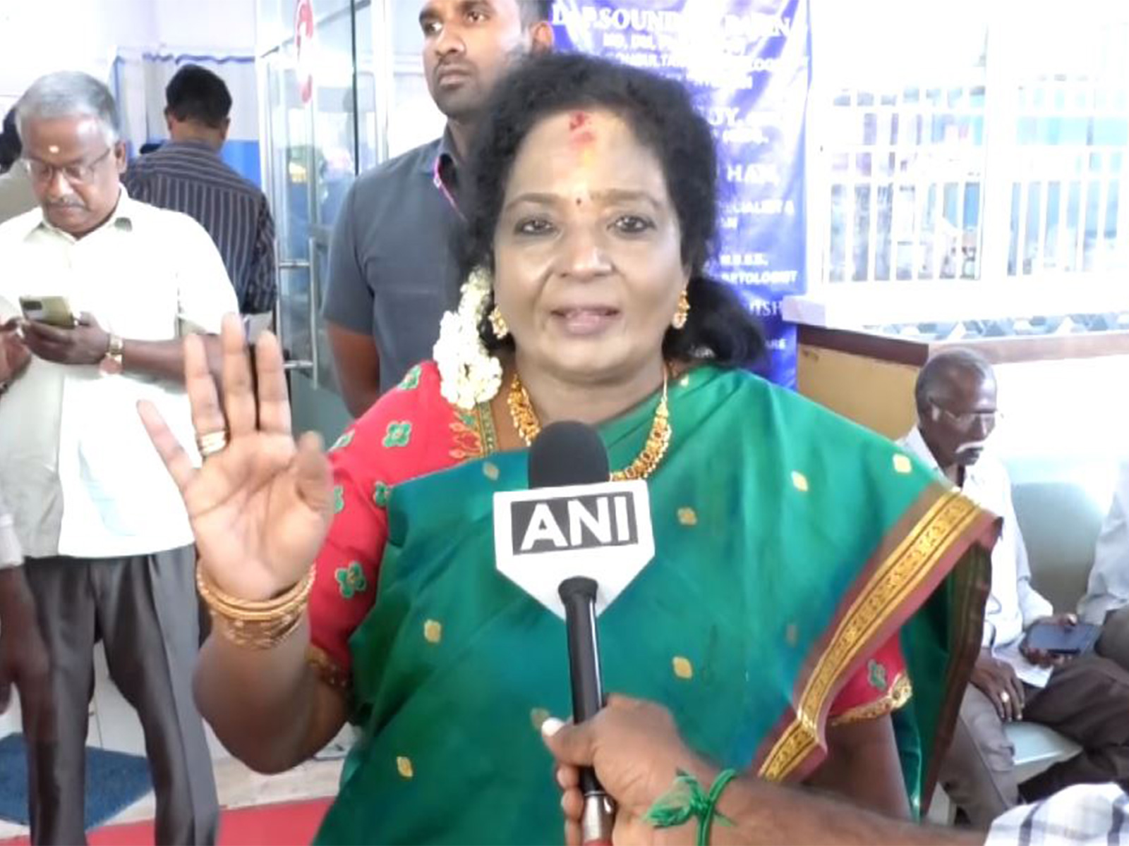 BJP leader Tamilisai Soundararajan (Photo/ANI)