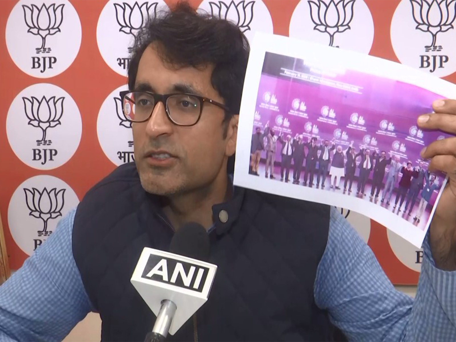 BJP National Spokesperson Pradeep Bhandari (Photo/ANI)