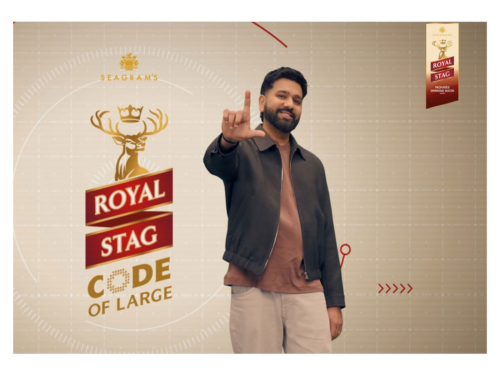 Rohit Sharma unveils the Royal Stag Code of Large, decoding the traits behind T20 World Cup success.