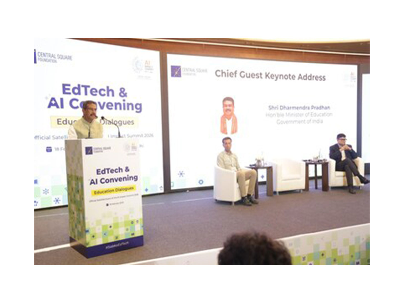 Shri Dharmendra Pradhan, Hon'ble Minister of Education, Government of India launches Central Square Foundation's 2nd Bharat Survey for EdTech 2025