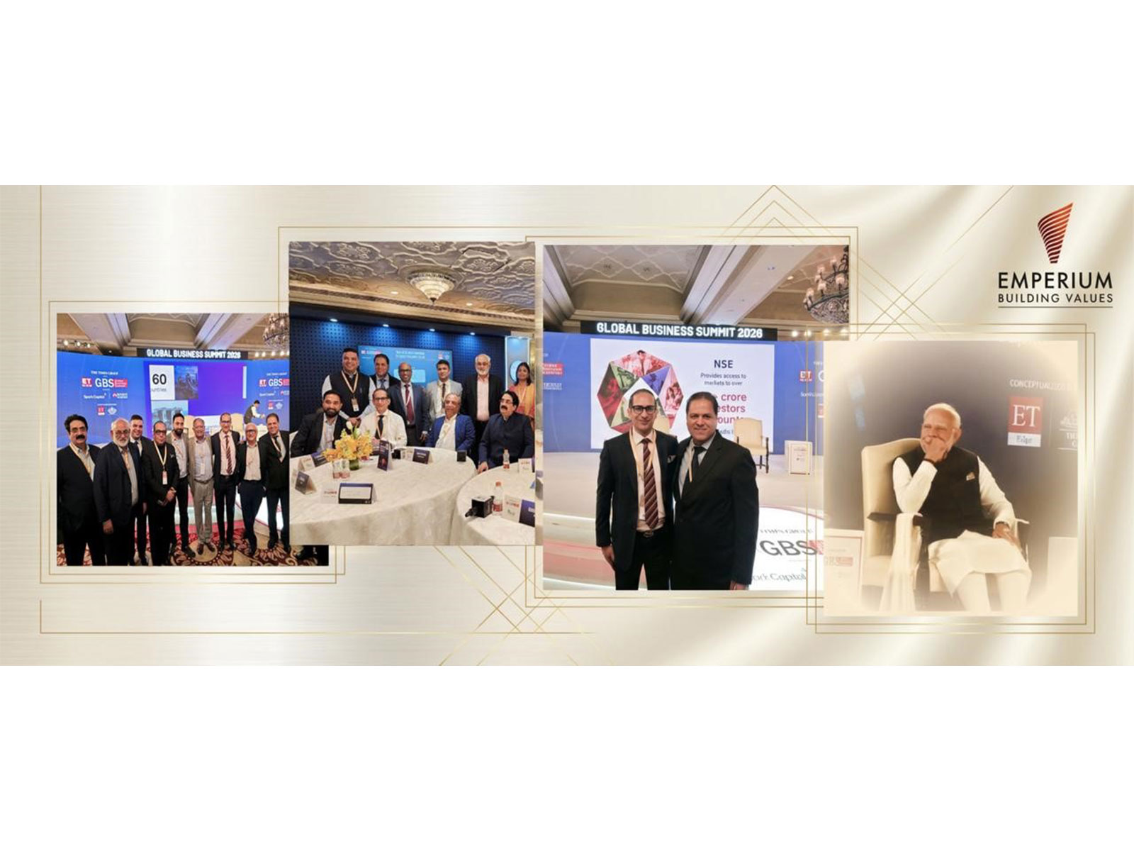 Emperium Group Joins Global Leaders at ET NOW Global Business Summit 2026, Founder Ravi Saund Represents the Organisation at Global AI Roundtable