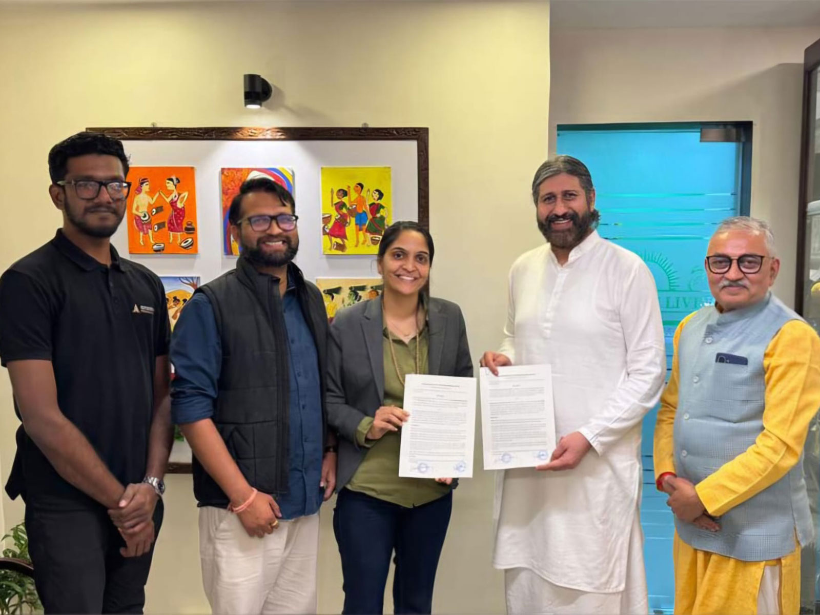 An MoU between The Art of Living Social Projects & Autocracy Machinery signals the launch of a nationwide mission to revive India's water bodies