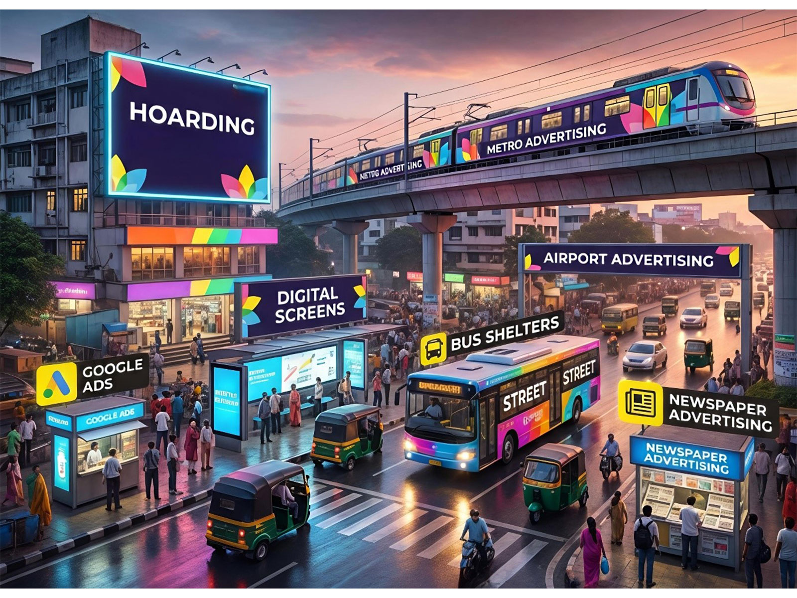 As India's Ad Market Nears ₹2 Lakh Crore, Organised OOH Players Bet on Compliance and Corridor Dominance