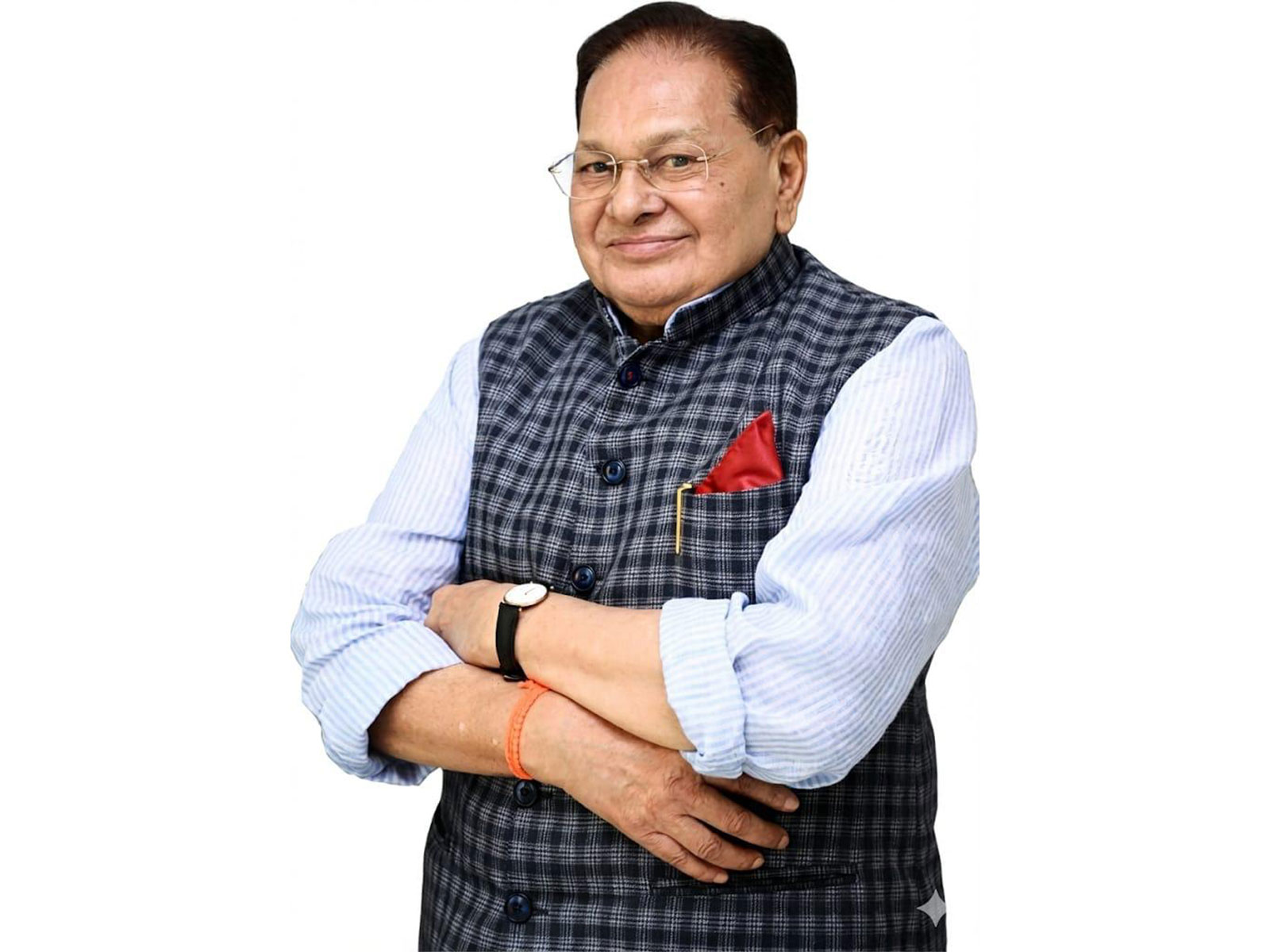 Dr. Hemraj Bhai Shah, founder of the Maharashtra-Gujarati Mandal