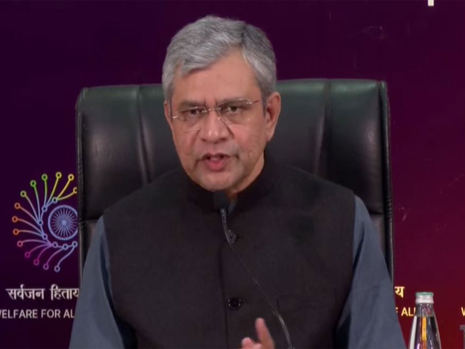 Union Minister for Information & Broadcasting Ashwini Vaishnaw (Photo/YoutubeImpactAI)