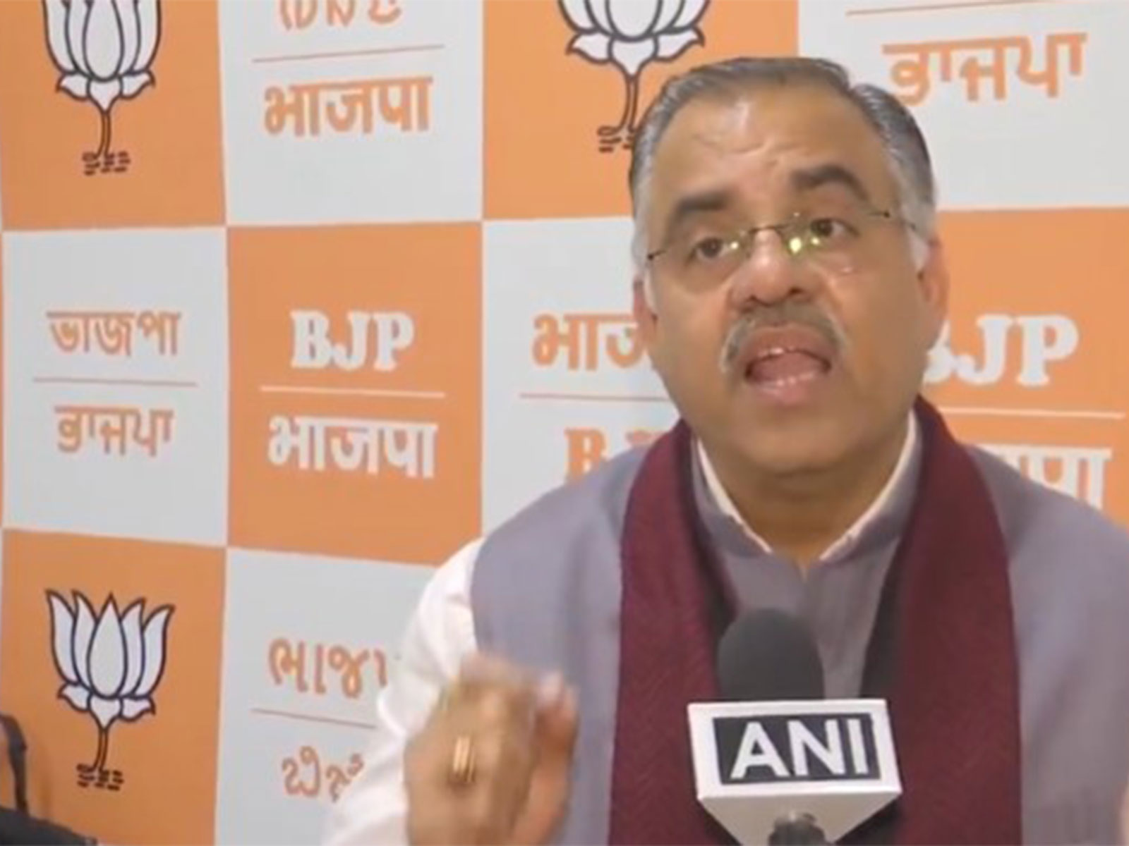 Bharatiya Janata Party (BJP) leader Tarun Chugh (Photo/ANI)