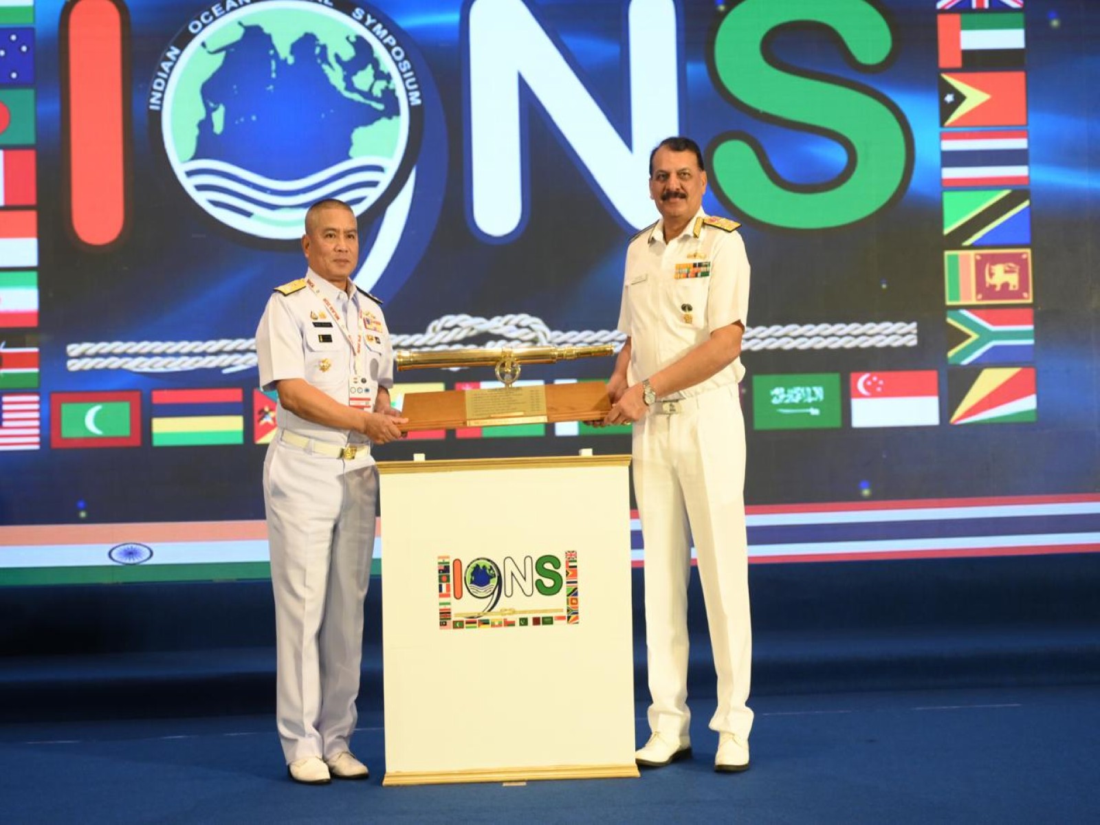 India assumes Chairmanship of Indian Ocean Naval Symposium at 9th Conclave in Visakhapatnam (Photo/IndianNavy)