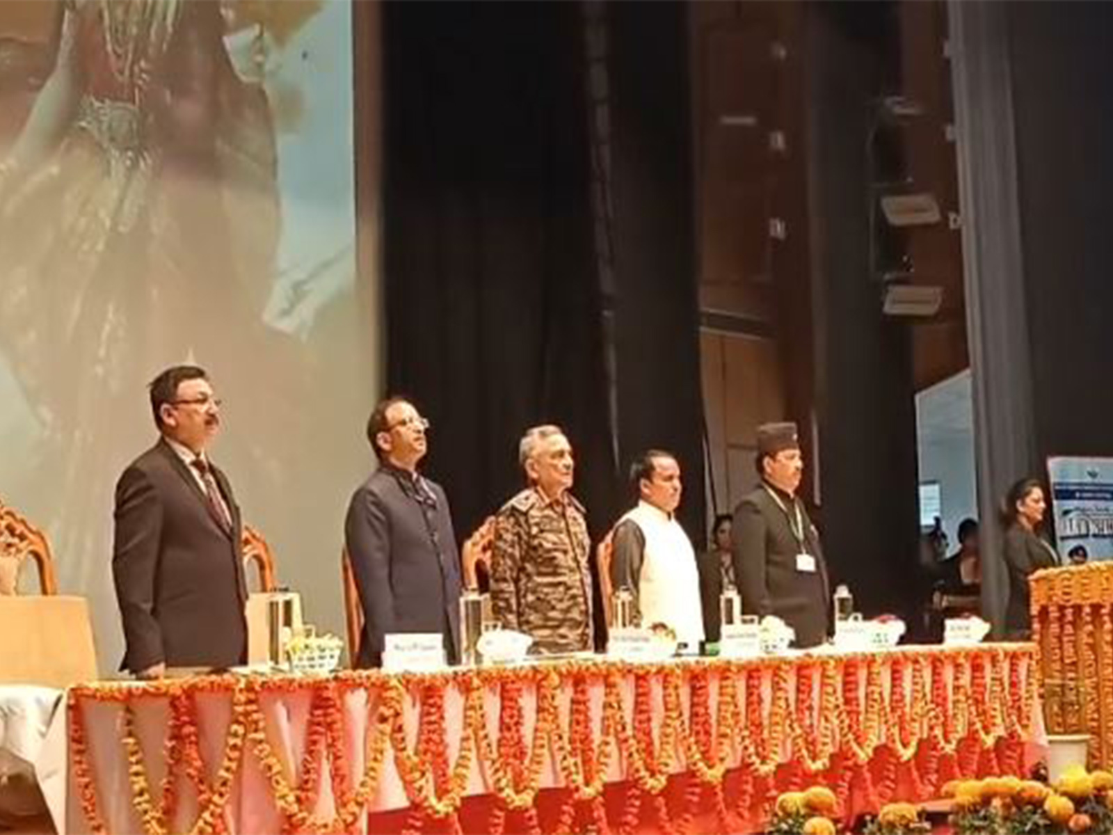 CDS General Anil Chauhan at Garhwal University (Photo/ANI)