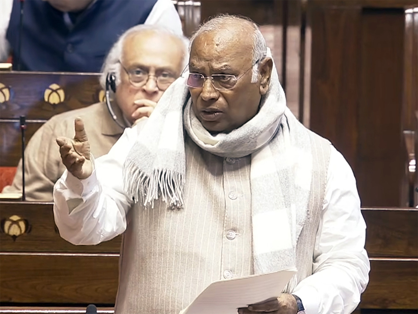 Congress Chief Mallikarjun Kharge (Photo: ANI) 