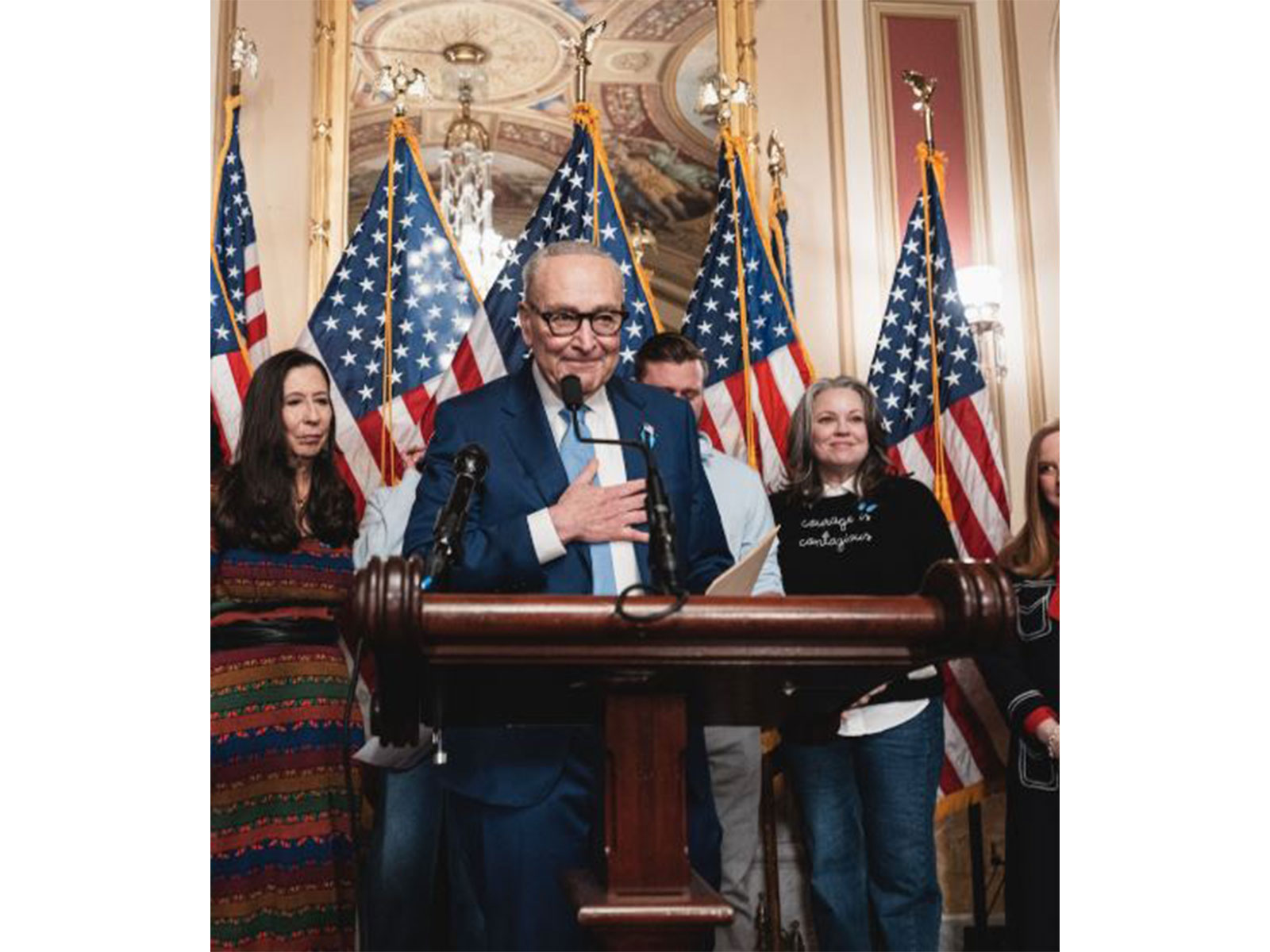 US Senator Chuck Schumer (Photo/@SenSchumer)