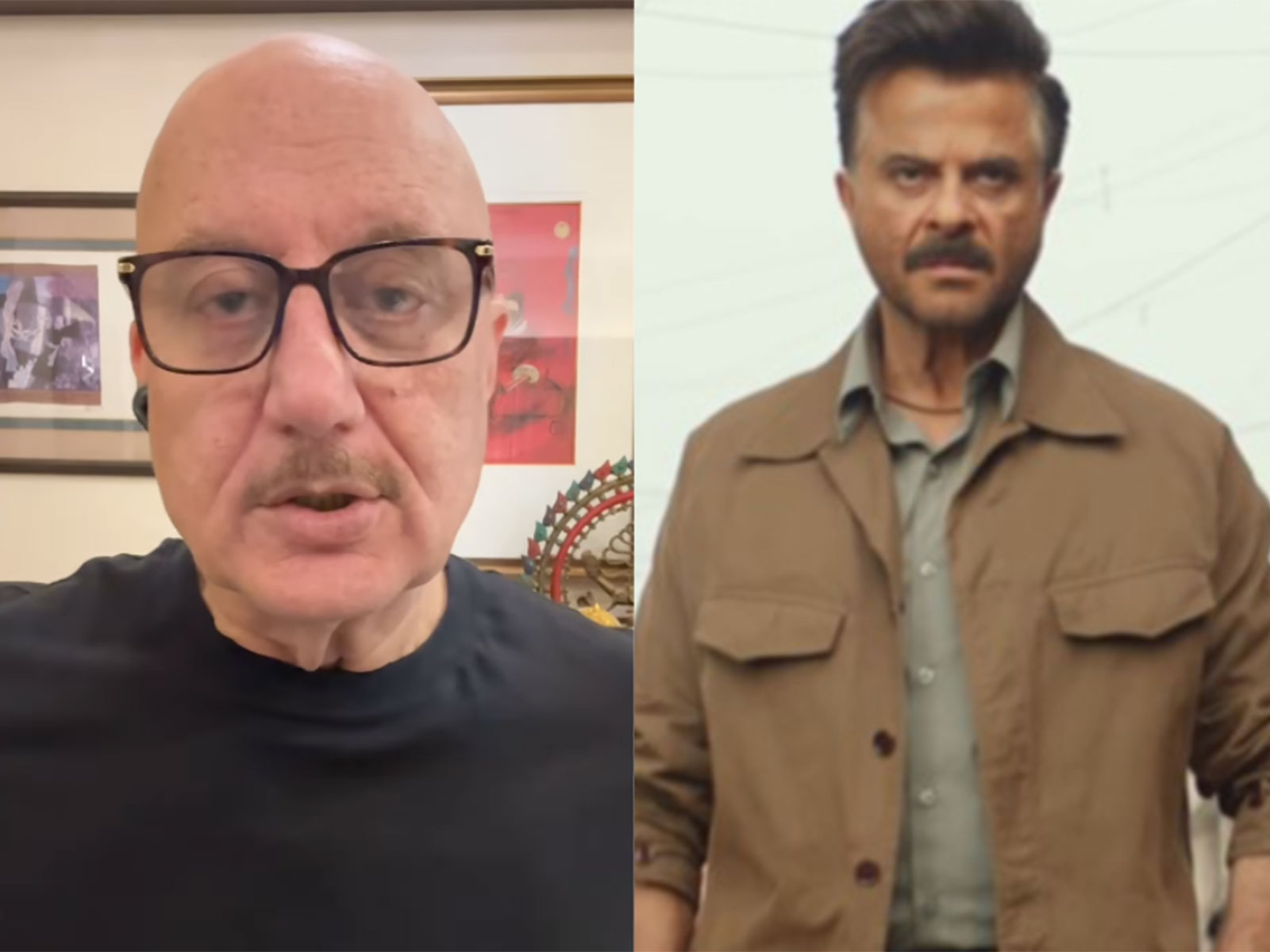 Anupam Kher, Anil Kapoor (Photo/Instagram/@anupampkher/@