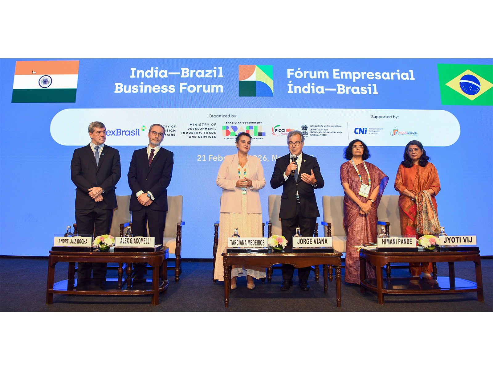 India-Brazil Business Forum (Photo/ANI)